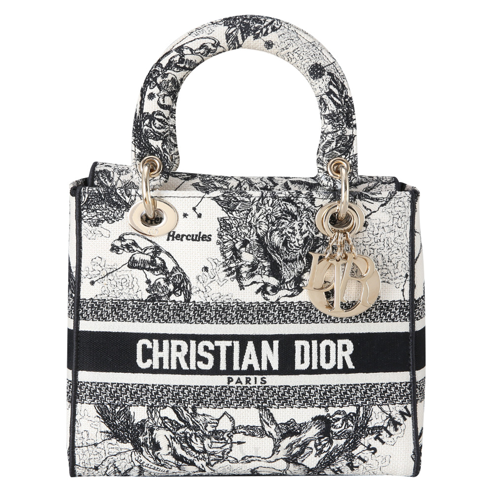 CHRISTIAN DIOR(USED)크리스찬디올 레이디 D Lite 미디엄 백
